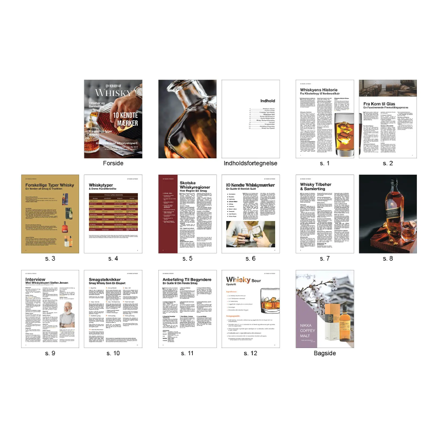 Whisky Magasin Indhold