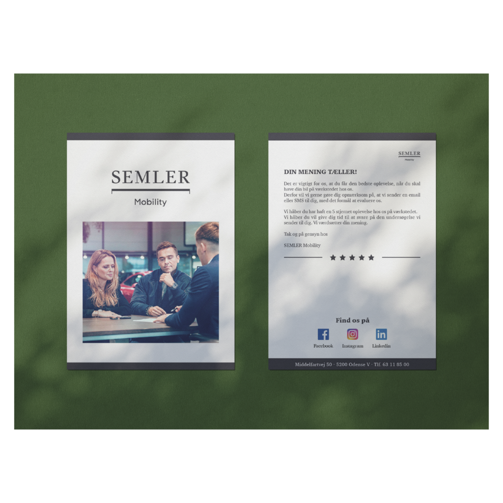 Flyer - Skiltedesign